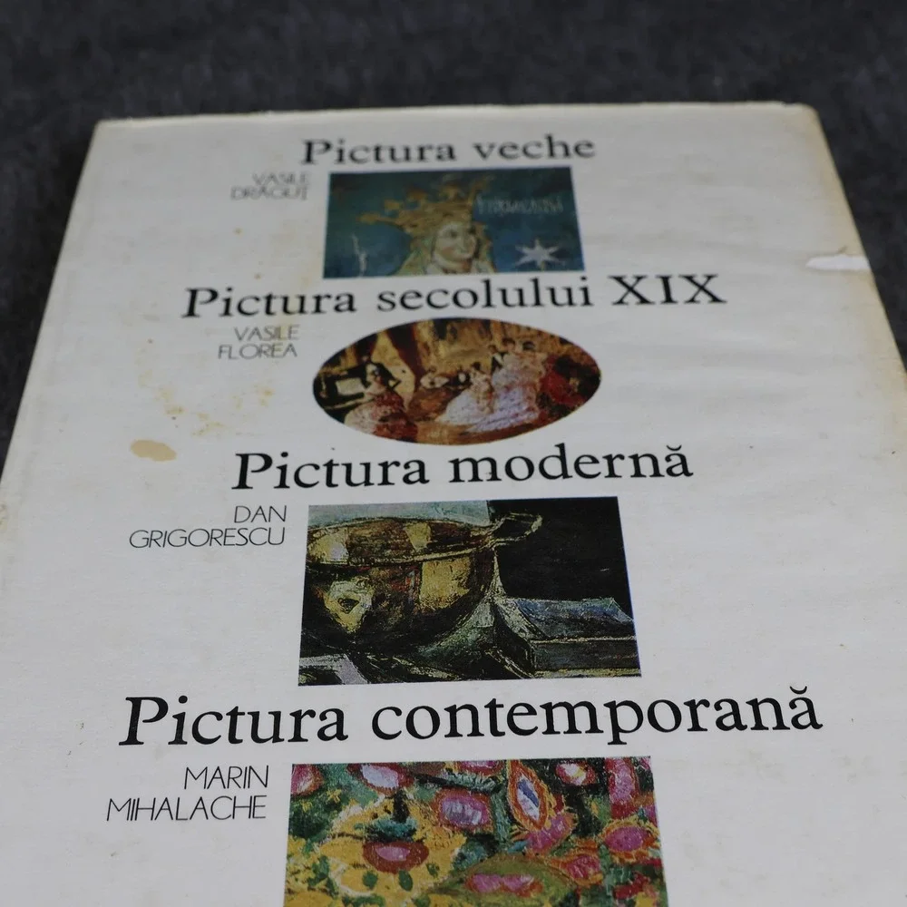 Vintage Pictura Românească În Imagini Drăguț Florea 1976 Romania Art Book HC DJ